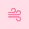 wind blowing icon